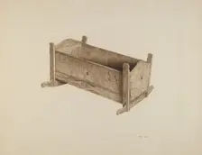 Box Cradle, c. 1939. Creator: Mary Hansen