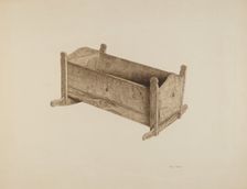 Box Cradle, c. 1939. Creator: Mary Hansen