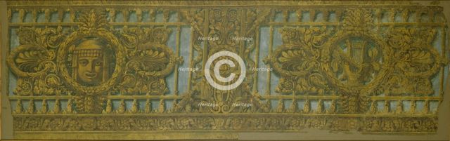 Box design for the Alexandrinsky Theatre in Saint Petersburg, 1826-1829. Artist: Rossi, Carlo (1775-1849)