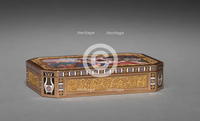 Box, early 1800s. Creator: Unknown.