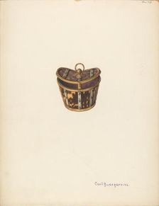 Box for Small Jewelry, c. 1941. Creator: Carl Buergerniss
