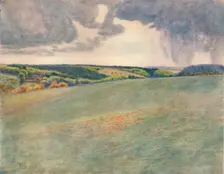 Box Hill and Ranmore from Tot Hill 1913, (1914). Artist: James S Ogilvy