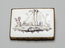 Box, Höchst, c. 1760. Creator: Höchst Factory