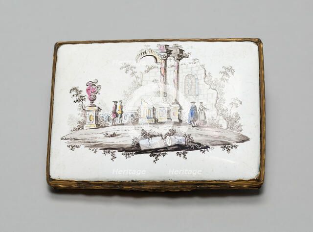 Box, Höchst, c. 1760. Creator: Höchst Factory.