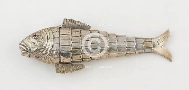 Box in the Form of a Fish, Netherlands, mid 19th century. Creator: Unknown.