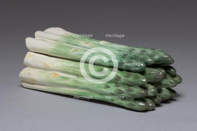 Box in the Form of Asparagus, c. 1765. Creator: Sceaux Factory (French, active 1748-66), probably by.