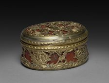 Box, late 1800s. Creator: Unknown