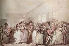 Box Lobby Loungers of 1785 c1785. Artists: Thomas Rowlandson, Otto Limited