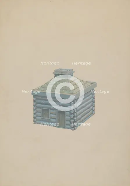 Box (Log Cabin), c. 1939. Creator: Henry Moran.