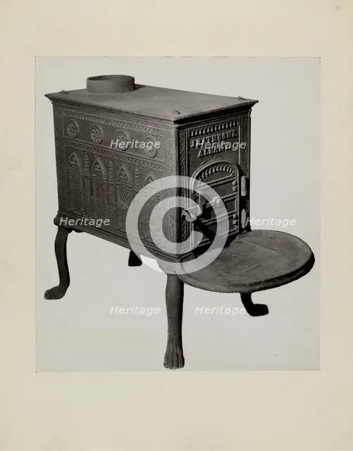 Box Stove, c. 1942. Creator: Charles Von Urban.