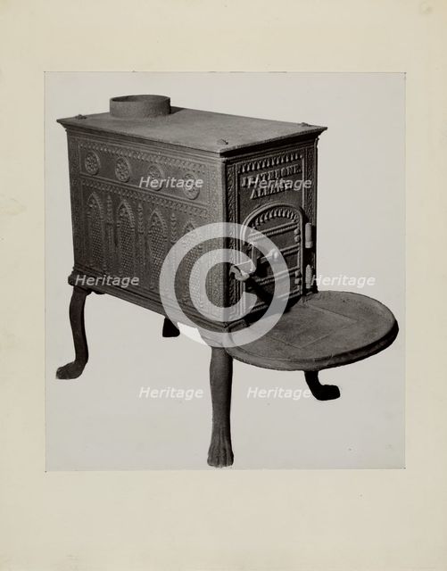 Box Stove, c. 1942. Creator: Charles Von Urban.