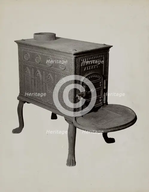 Box Stove, c. 1937. Creator: Charles Von Urban.
