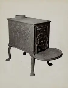 Box Stove, c. 1937. Creator: Charles Von Urban