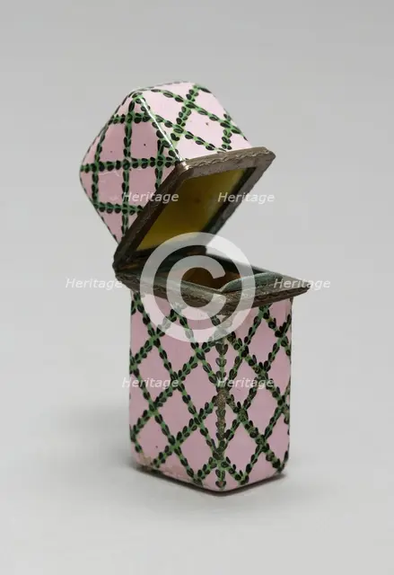Box, South Staffordshire, c. 1775. Creator: Staffordshire Potteries.
