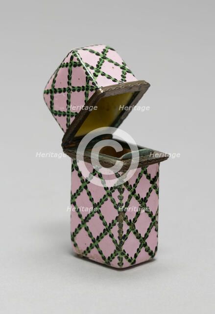 Box, South Staffordshire, c. 1775. Creator: Staffordshire Potteries.