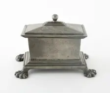Box with Cover, Europe, c. 1800. Creator: Unknown