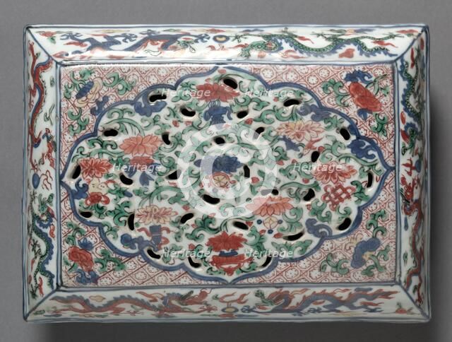 Box with Cover (lid), 1573-1620. Creator: Unknown.