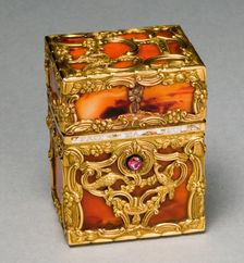 Box with Grooming Implements (Nécessaire), c. 1770. Creator: James Barbot (British), attributed to