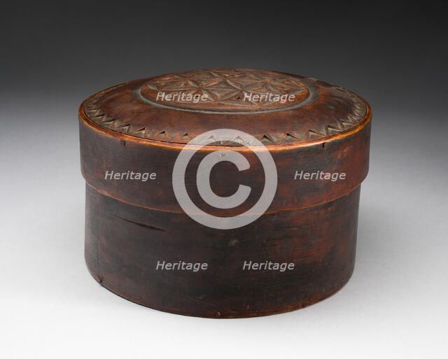Box with Lid, 1790/1860. Creator: Unknown.