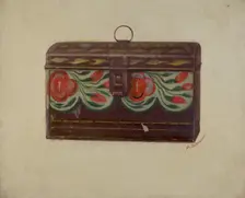 Box with Lid, c. 1936. Creator: Max Soltmann