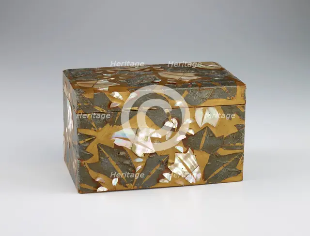 Box with lid, Edo period, 1615-1868. Creator: Unknown.