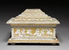 Box with Military Scenes from Antiquity, c. 1520-1530. Creator: Workshop of the Cleveland Casket (Italian)