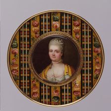 Box with portrait of a woman, ca. 1770-75. Creator: Johann Heinrich Hurter
