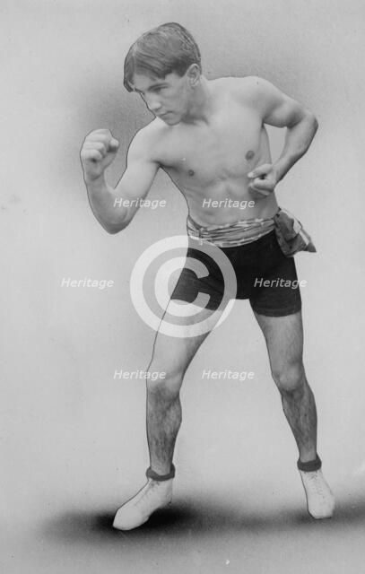 Boxer, Adolph Wolgast, between c1910 and c1915. Creator: Bain News Service.