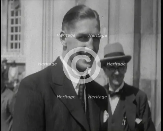 Boxer, Jack Petersen, 1930s. Creator: British Pathe Ltd.