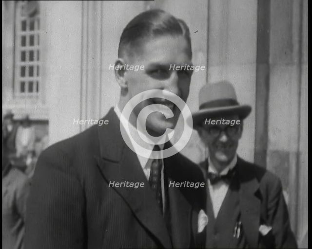 Boxer, Jack Petersen, 1930s. Creator: British Pathe Ltd.