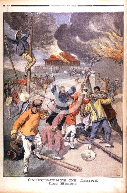 Boxer Rising in China, 1900. Artist: Unknown