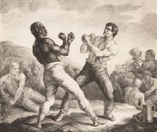 Boxers, 1818. Creator: Theodore Gericault