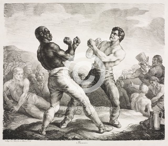 Boxers, 1818. Creator: Théodore Géricault (French, 1791-1824).