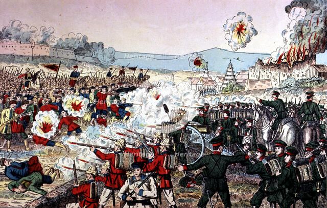 Boxers War, battle in Tien-Tien, 1900.