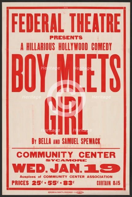 Boy Meets Girl, [193-]. Creator: Unknown.