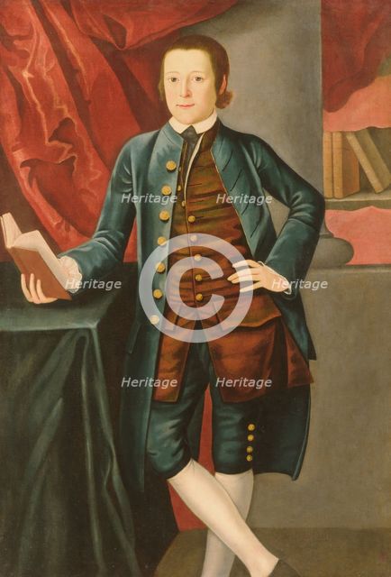 Boy of the Crossfield Family (Possibly Richard Crossfield), ca. 1766-68. Creator: John Durand.