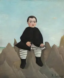 Boy on the Rocks, 1895/1897. Creator: Henri Rousseau