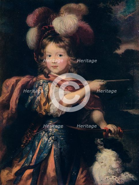 'Boy as Archer', 17th century, (1910). Artist: Nicolaes Maes.