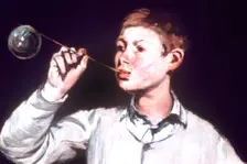 Boy Blowing Bubbles Detail, 1867. Artist: Edouard Manet