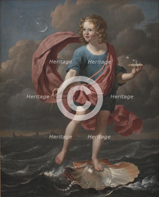 Boy Blowing Soap Bubbles. Allegory on the Transitoriness and the Brevity of Life, 1663.