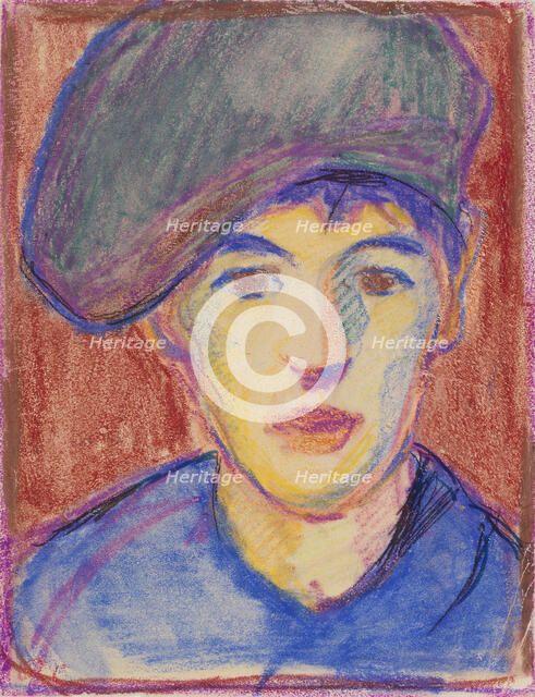 Boy, Brittany, 1912. Creator: Alvar Cawén.