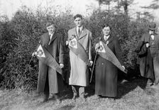 Boy Corn Growers - Walker Lee Dunson; J.R. Cameson; J.J. Polk, 1913. Creator: Harris & Ewing