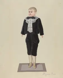 Boy Doll, c. 1937. Creator: Eugene Croe