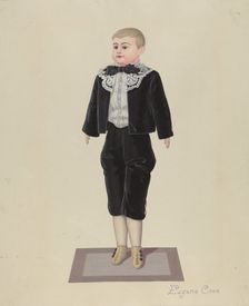 Boy Doll, c. 1937. Creator: Eugene Croe