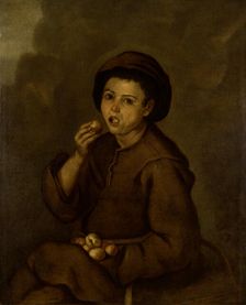 Boy Eating Peaches, 1660-1700. Creator: Unknown