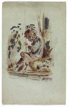 Boy Fishing, n.d. Creator: Dupenvant