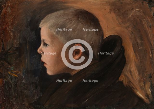 Boy from Sakkijarvi, 1897. Creator: Hugo Simberg.