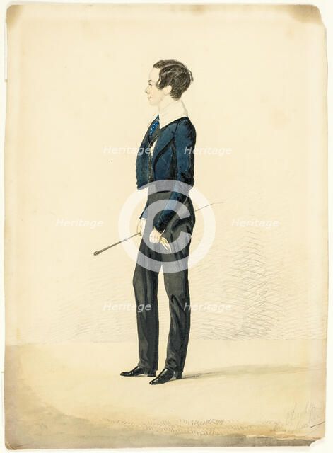 Boy in an Eton Collar, n.d. Creator: Richard Dighton.