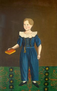 Boy in Blue, c. 1820/1830. Creator: Unknown