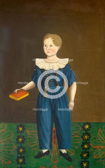 Boy in Blue, c. 1820/1830. Creator: Unknown.